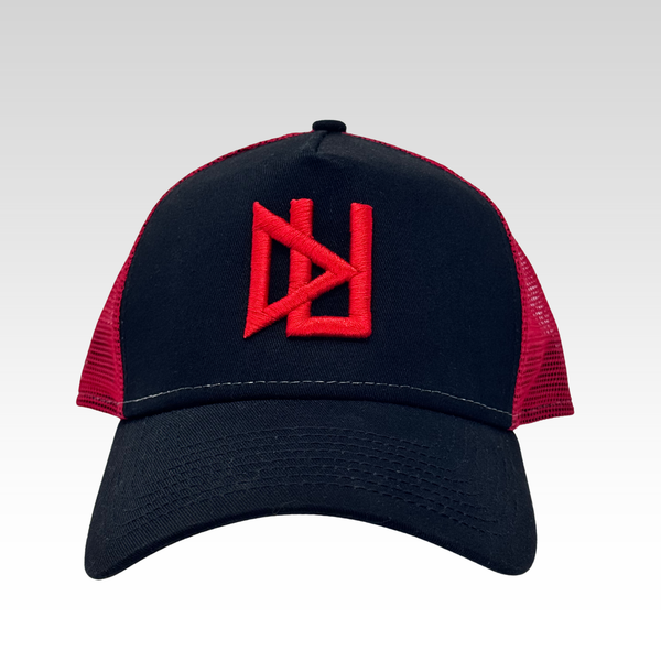 Red & Black Disturb Us (DU) Performance Hat