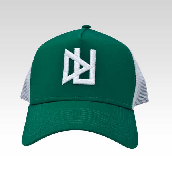 Green & White Disturb Us (DU) Performance Hat