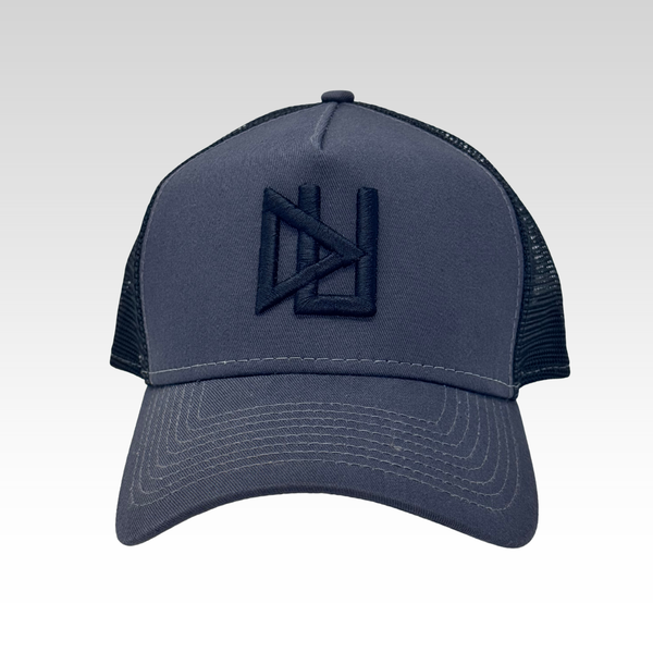 Grey & Black Disturb Us (DU) Performance Hat