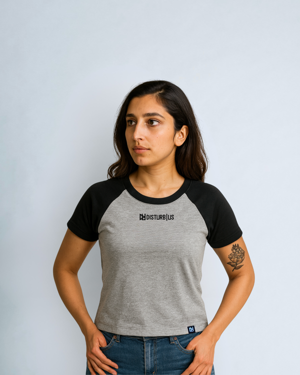 Disturb Us Women's Crop Tee