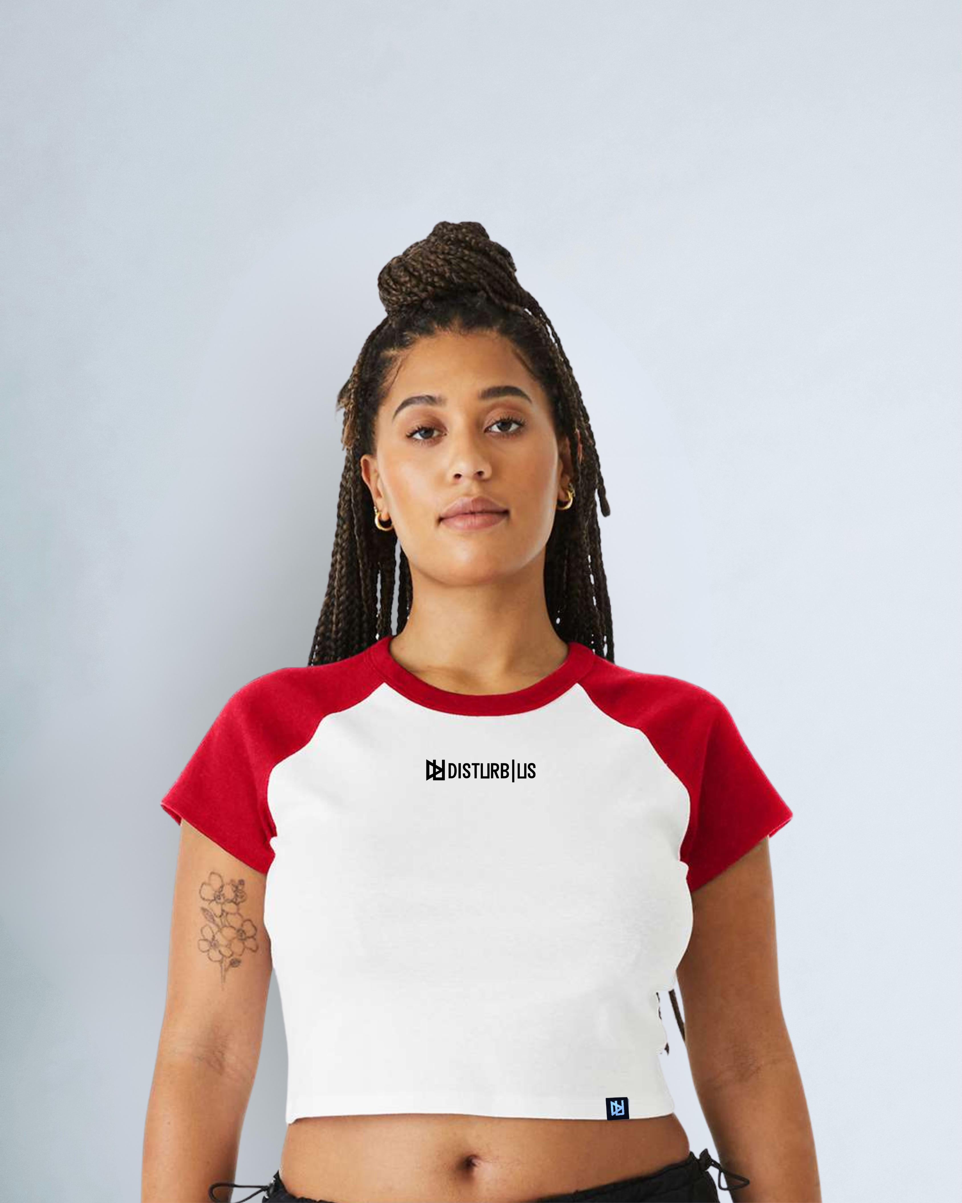 Disturb Us Women's Crop Tee