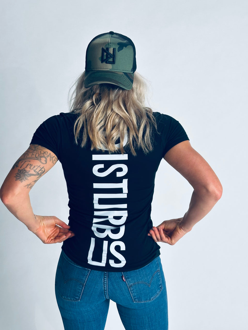 Disturb Us Women's Fitted Tee