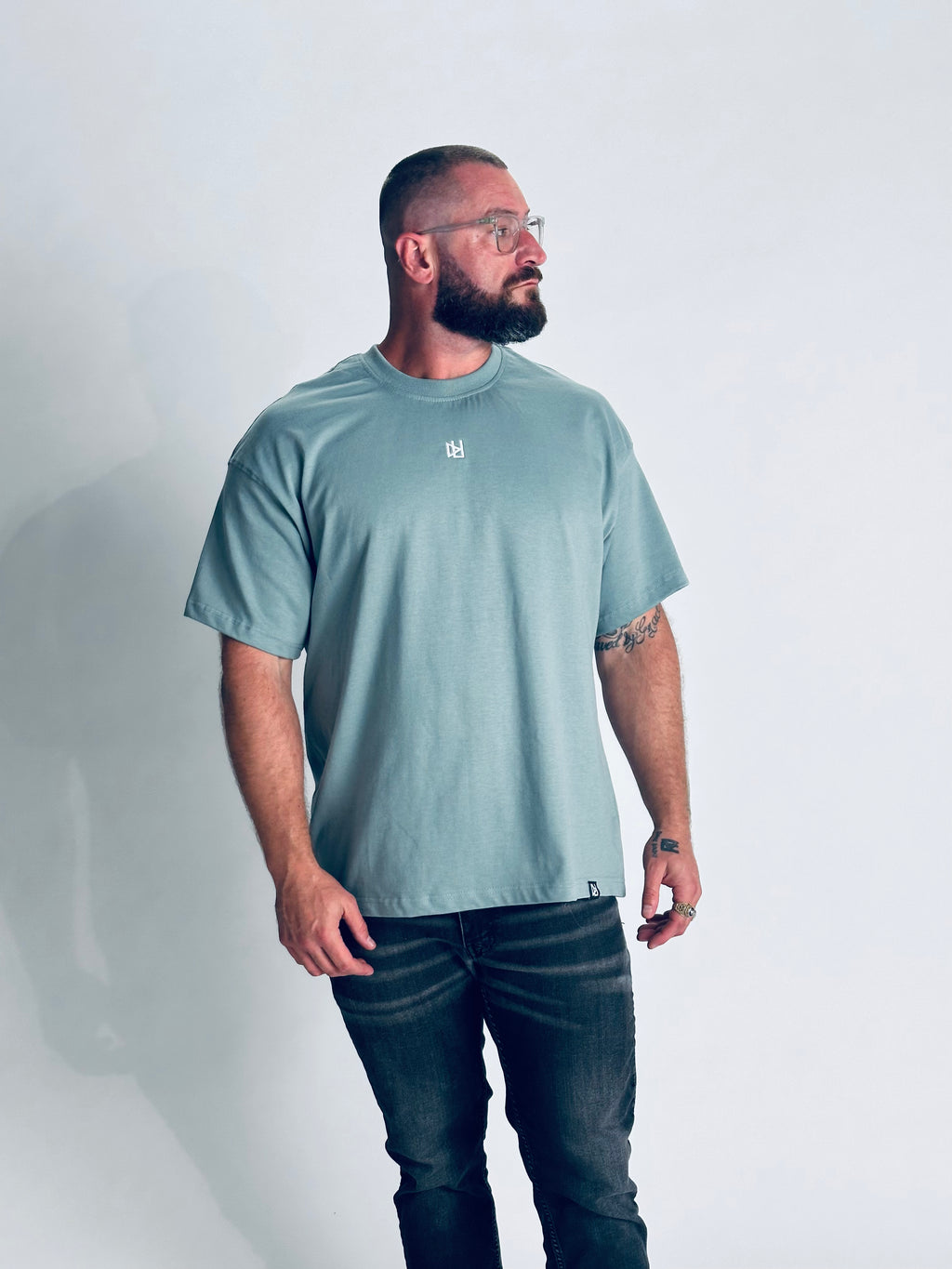 DU Embroidered Men's Heavy T