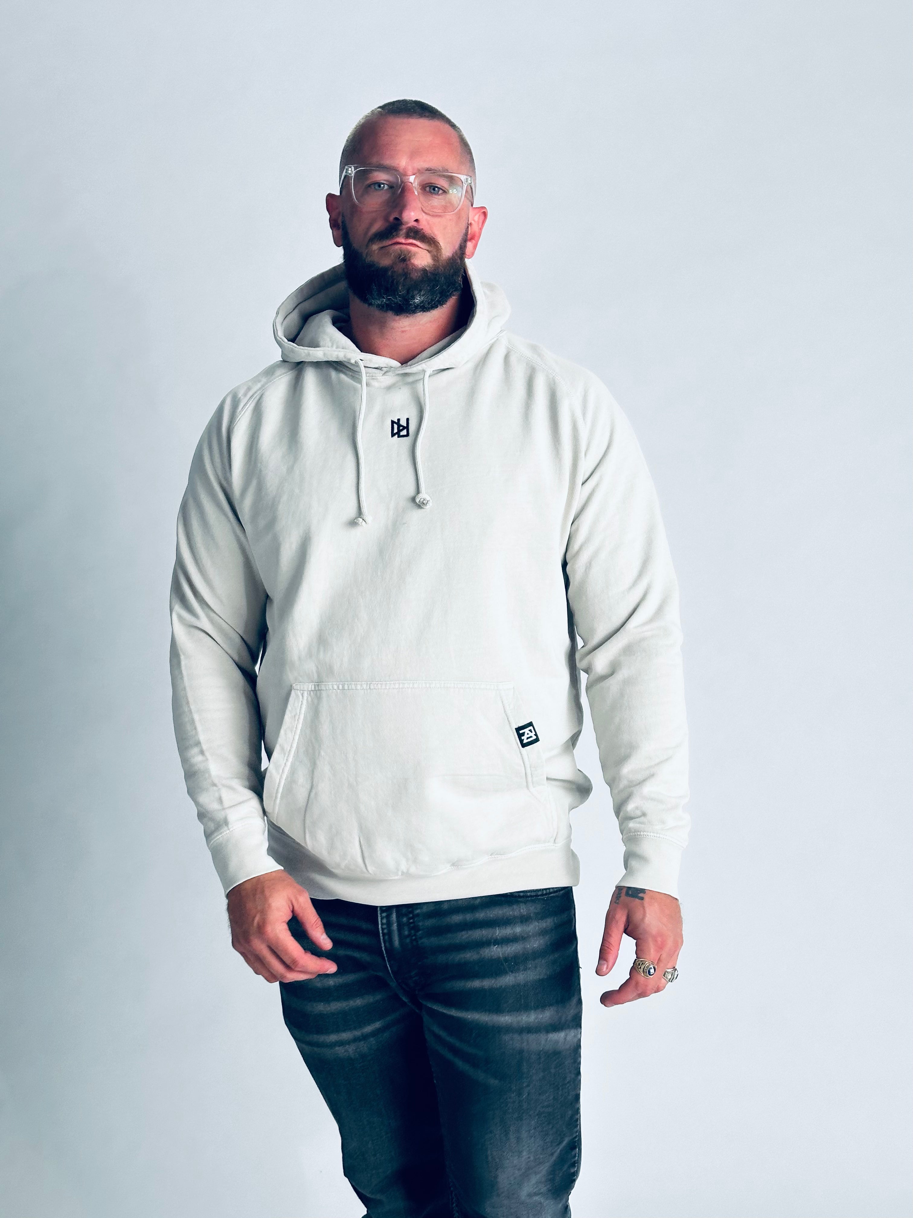 DU No Stranger To Pain Embroidered Luxury Hoodie