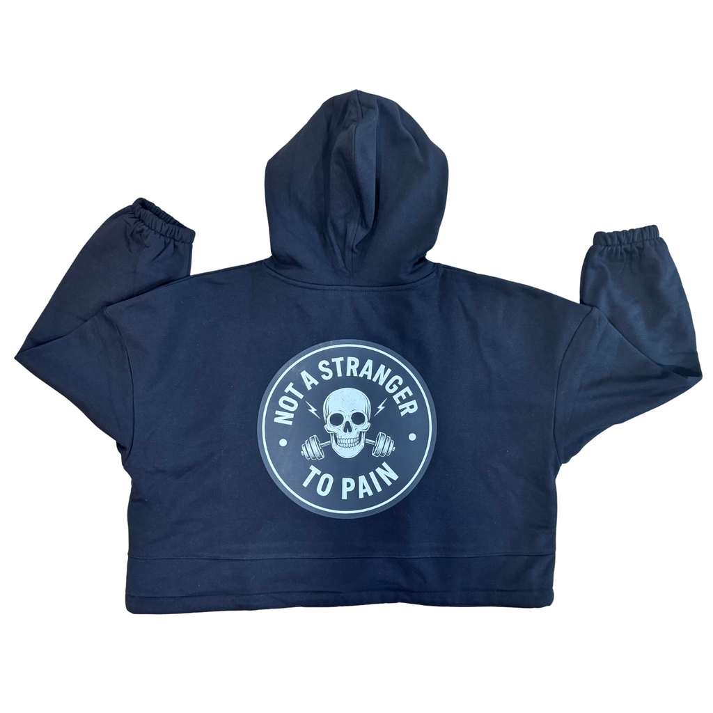 Not a Stranger to Pain Women's Cropped Hoodie