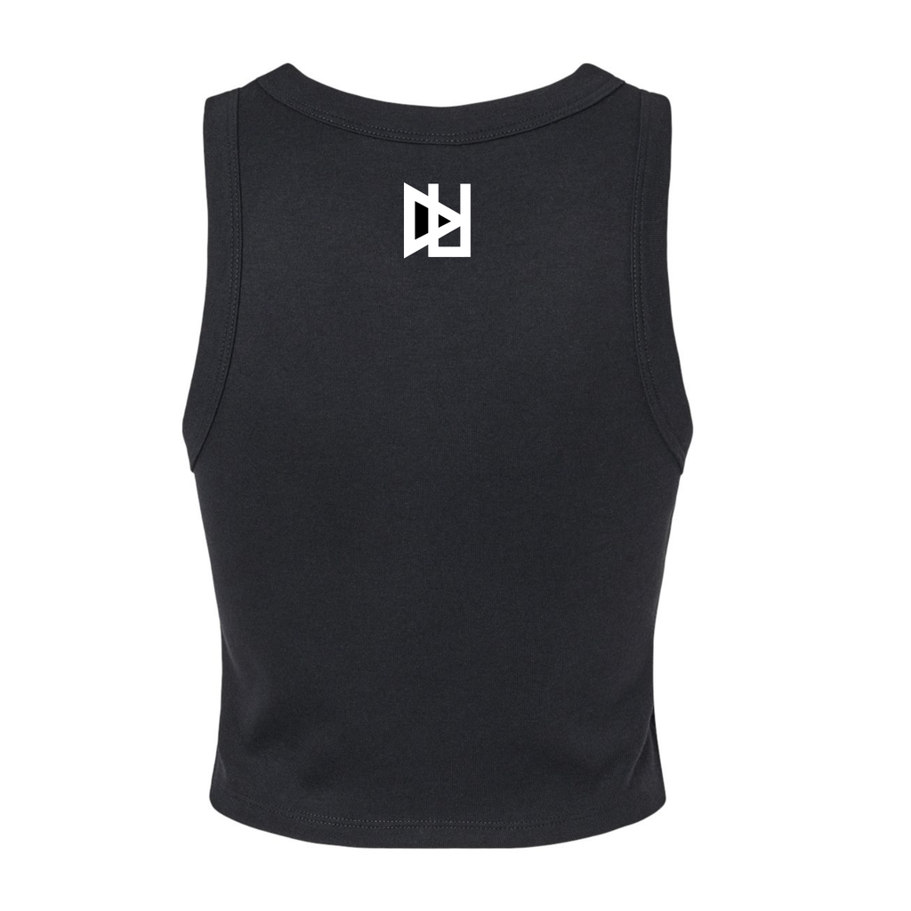 Disturb Us Women's Logo Fitted Ribbed Tee