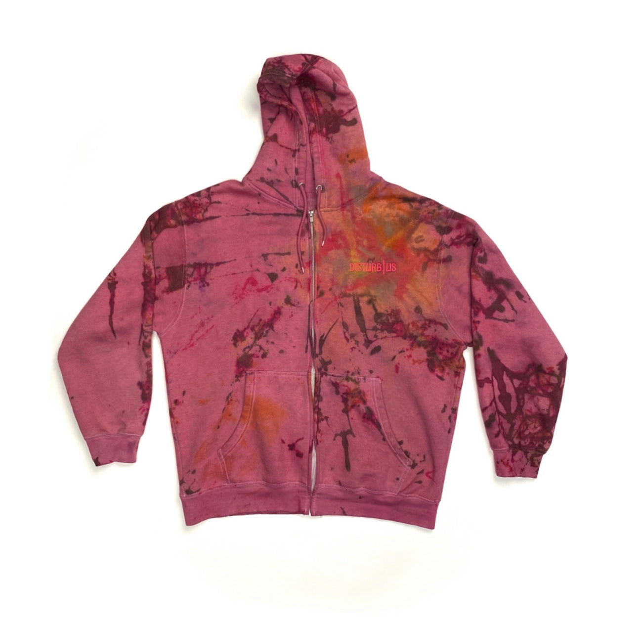 "Wildberry" 1 of 1 zip Hoodie