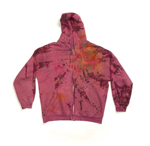 "Wildberry" 1 of 1 zip Hoodie