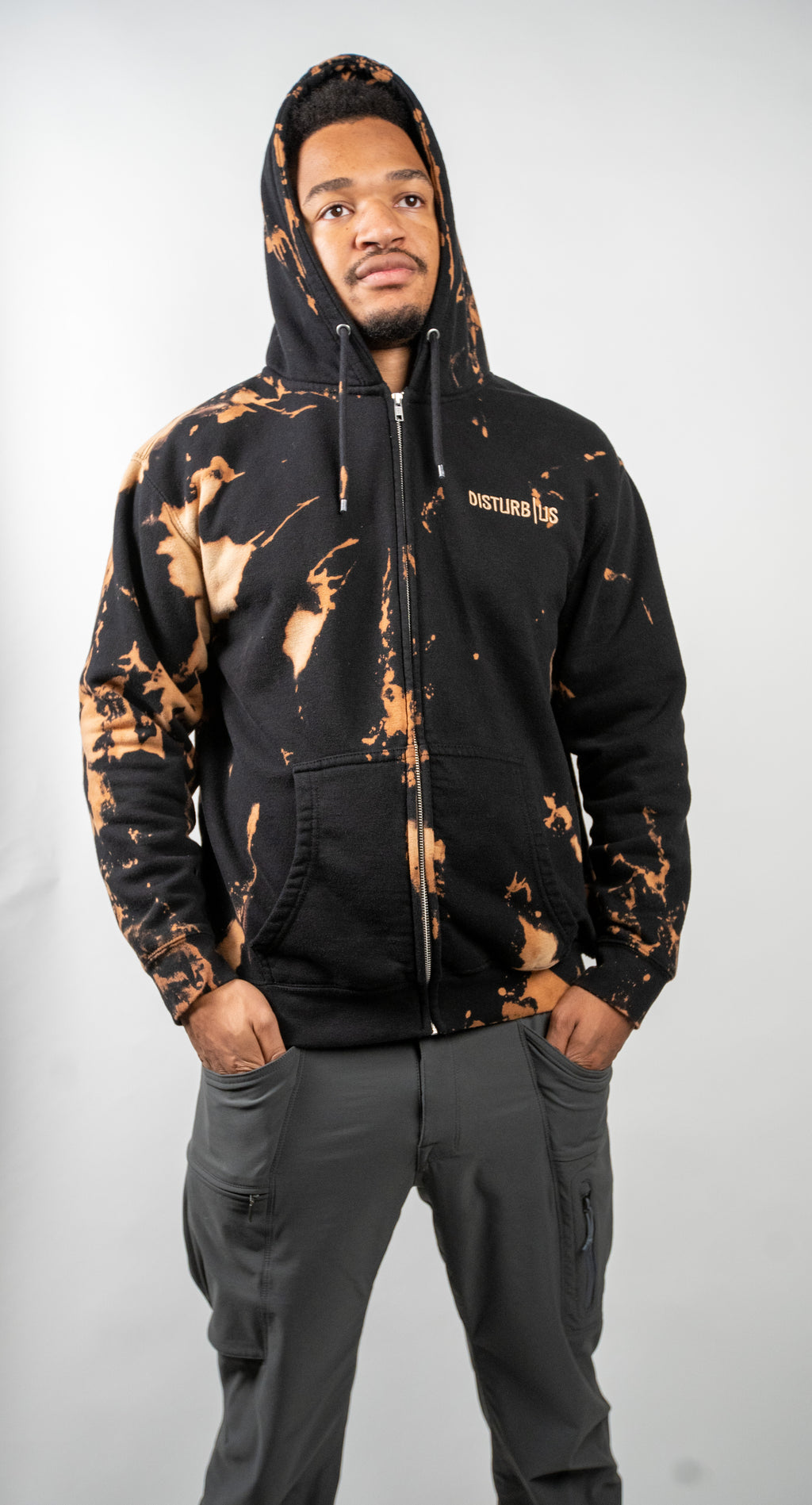 "Burn" 1 of 1 zip Hoodie
