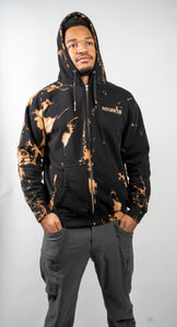 "Burn" 1 of 1 zip Hoodie