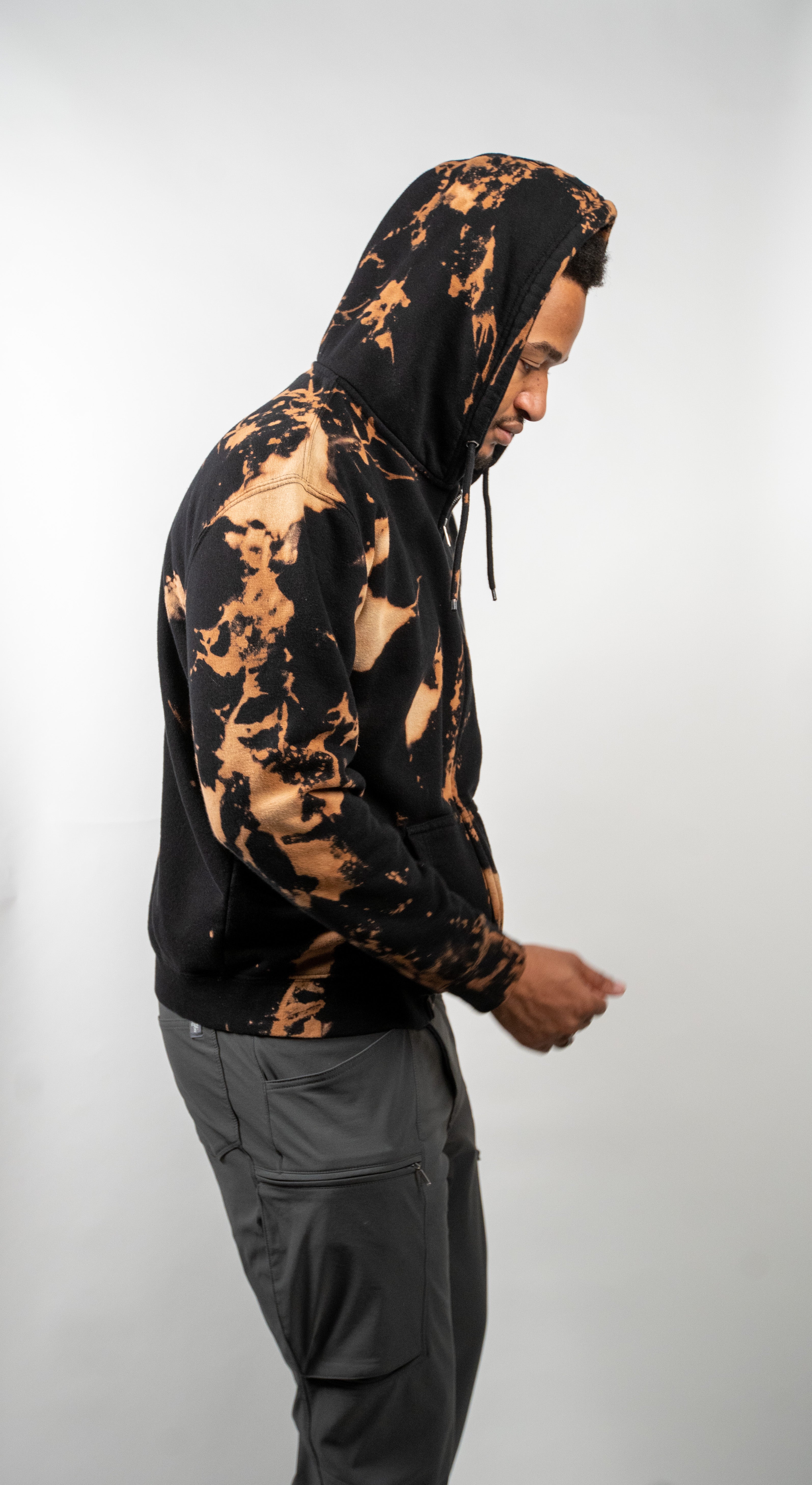 "Burn" 1 of 1 zip Hoodie