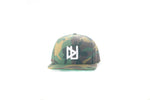 Camo Flat Brim Snapback