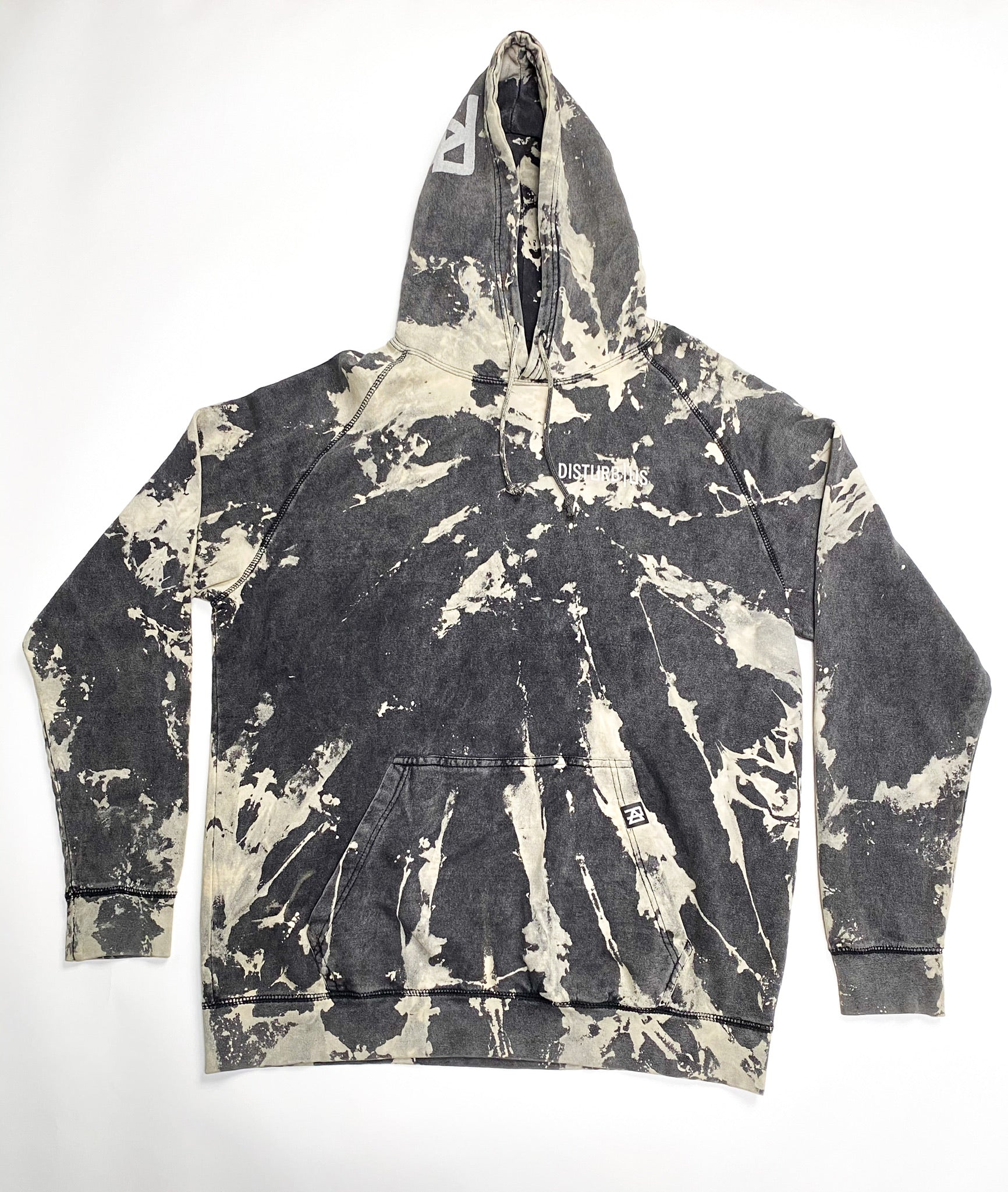 Vintage Black dyed Hoodie