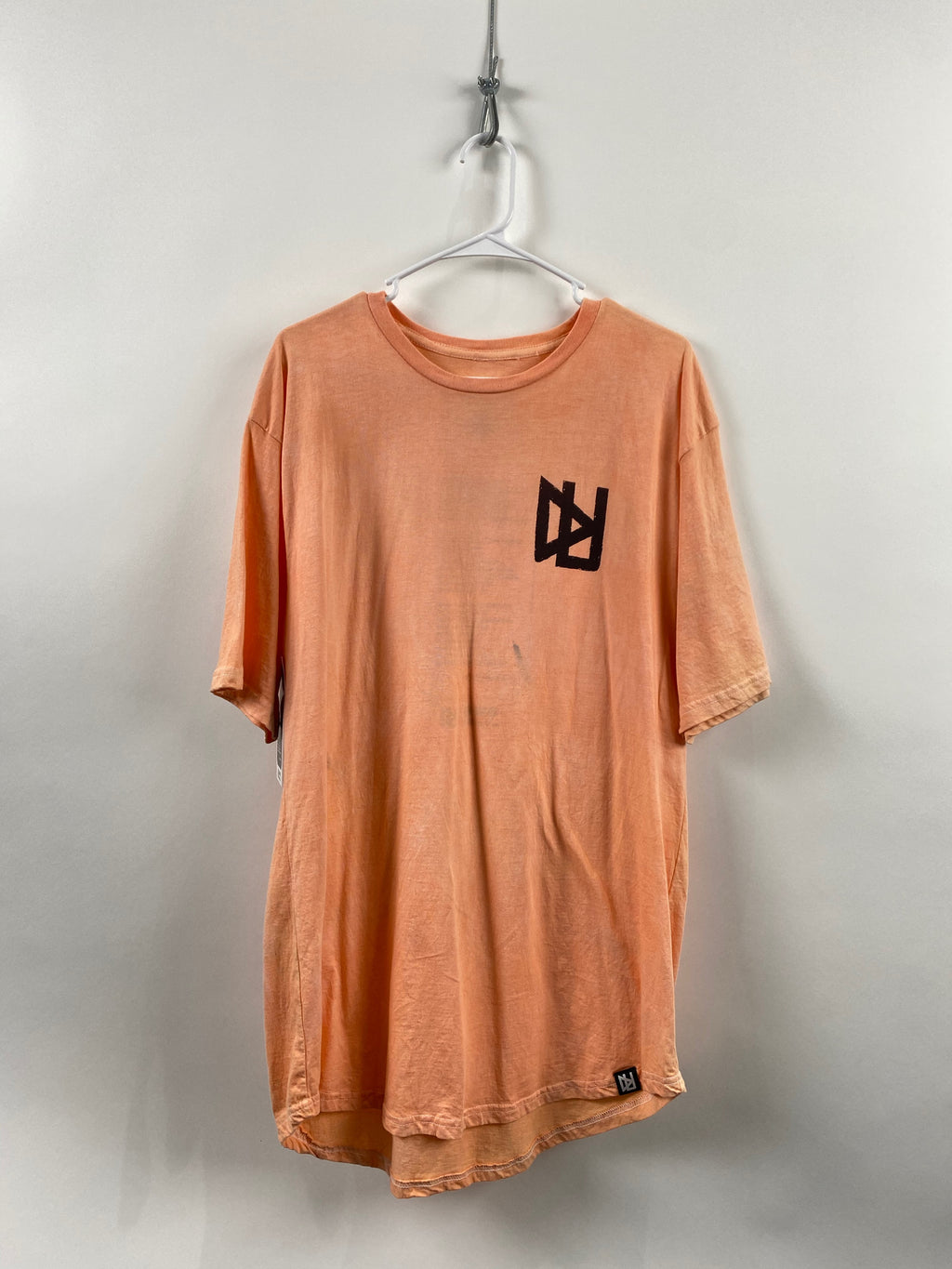 Faded Orange Logo T