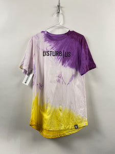 Purple/Yellow Tie Dye D|U T