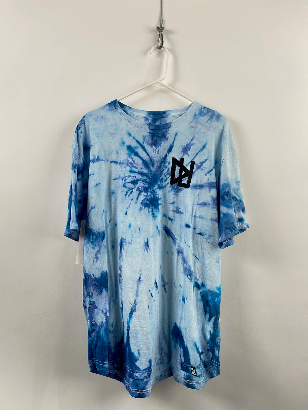Blue Tie Dye Logo T (1/4)