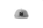 Grey Flat Brim Snapback