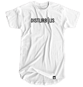 Disturb Us White Scoop T